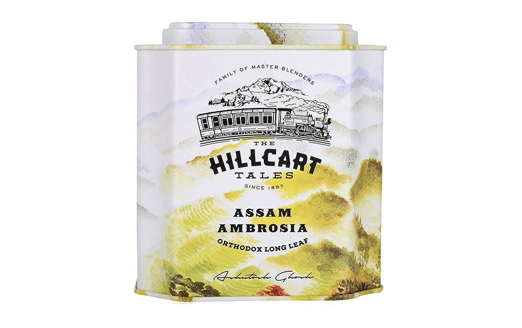 Hillcart Tales Assam Ambrosia Orthodox Long Leaf Tea   Box  150 grams